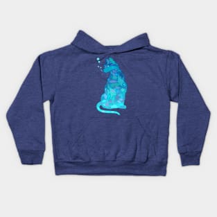 SWIM IN THE CAT Kids Hoodie